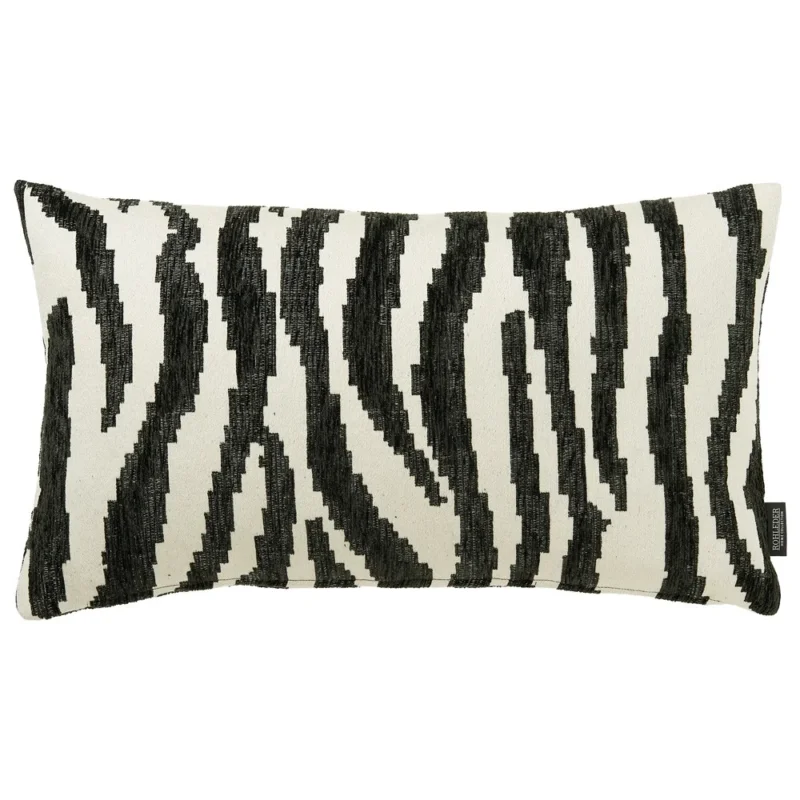 Rohleder Savannah Zebra – Dekokissen mit Gänsefeder-Füllung