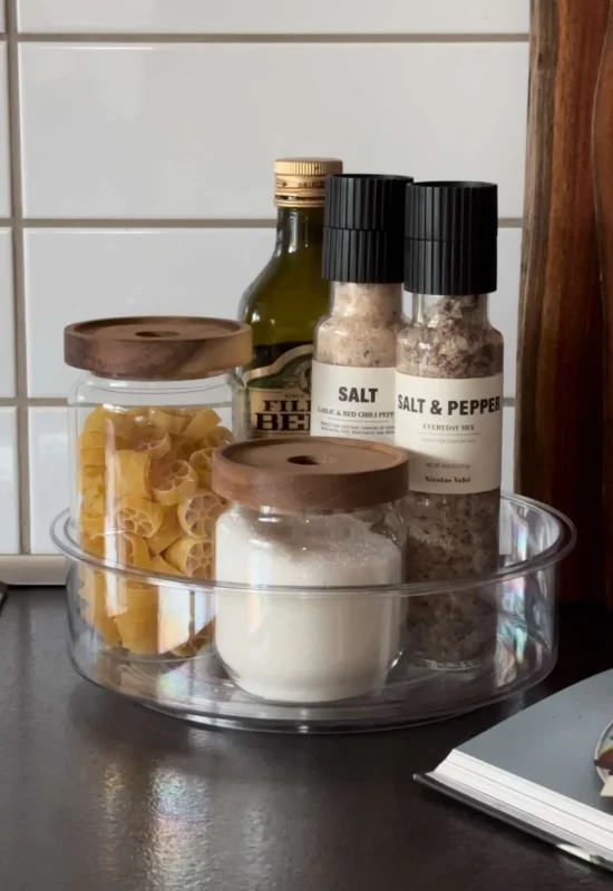 Drehteller für Make-up/Kühlschrank oder Gewürze