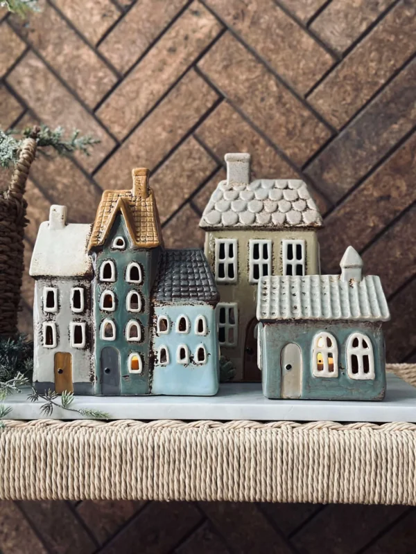 Keramik-Lichthaus - Gedämpftes Gelb