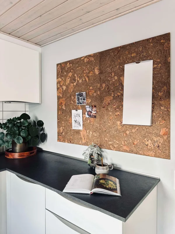 Korkplatte 60×90 – Iceberg grey