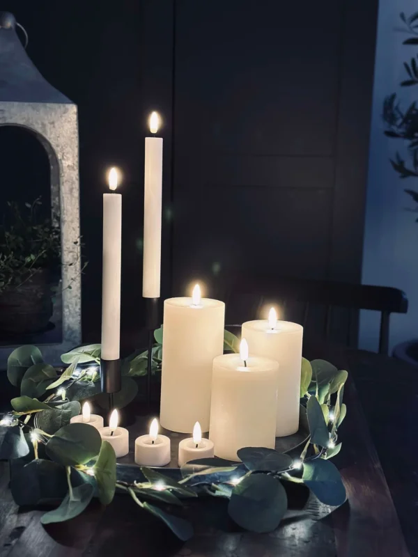 LED Lichtpaket mit 9 LED Lichtern - inklusive Fernbedienung