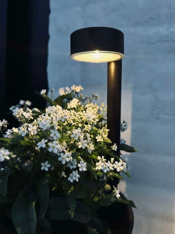 Gartenlampe Nancy mit Solar – Set mit 4 Stück.