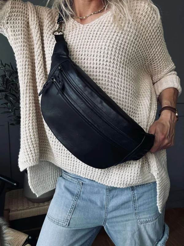 Bauchtasche Big Selma - Schwarz