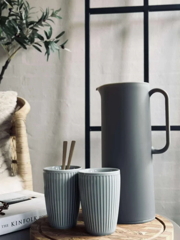 Thermokanne – mit Druckknopf-Funktion - 1 Liter