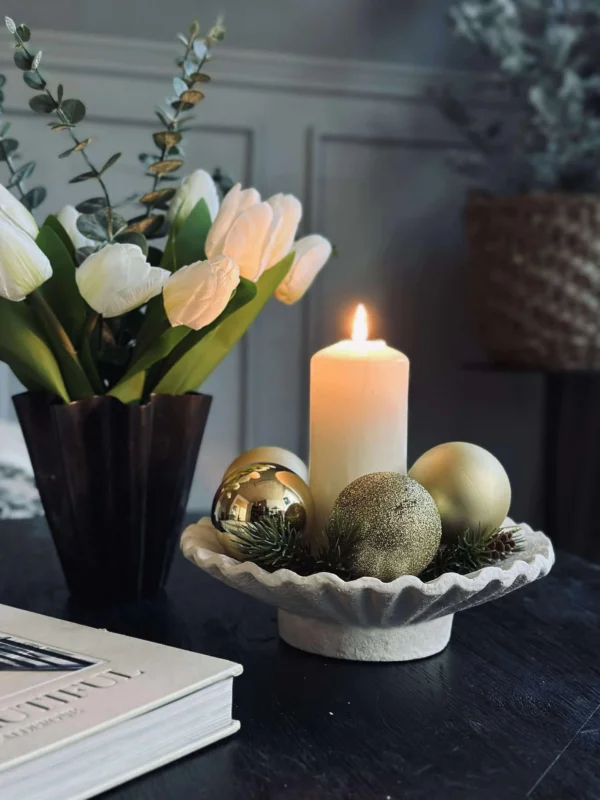 Weihnachtskugeln Gold - 10 Stk.