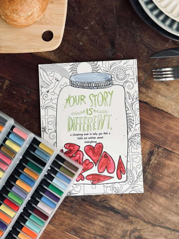 Malbuch für Erwachsene - Your Story Is Different