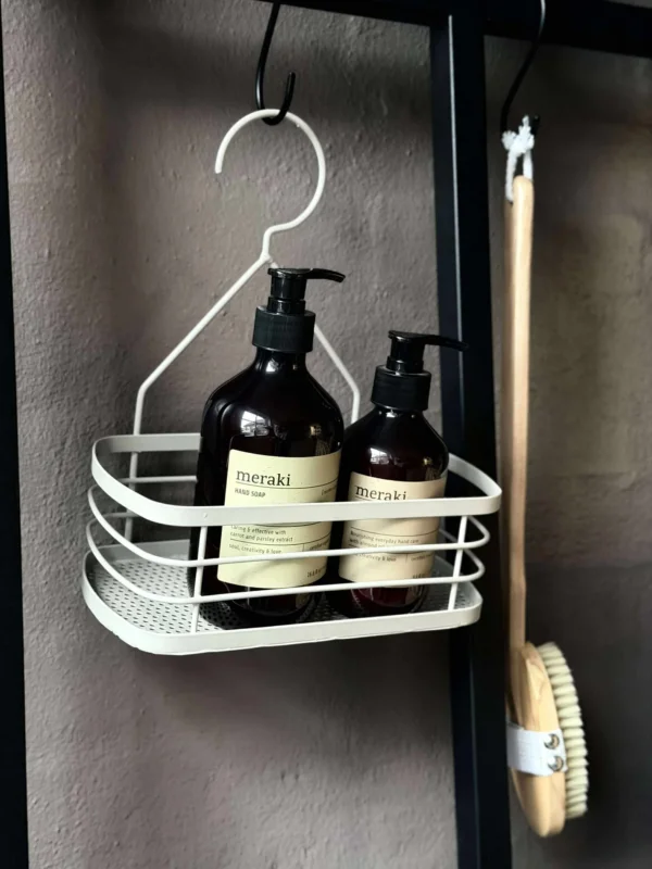 Badezimmer-Aufbewahrung - Beige