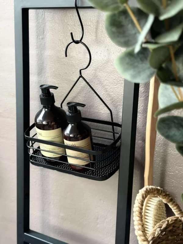 Badezimmer-Aufbewahrung - Schwarz