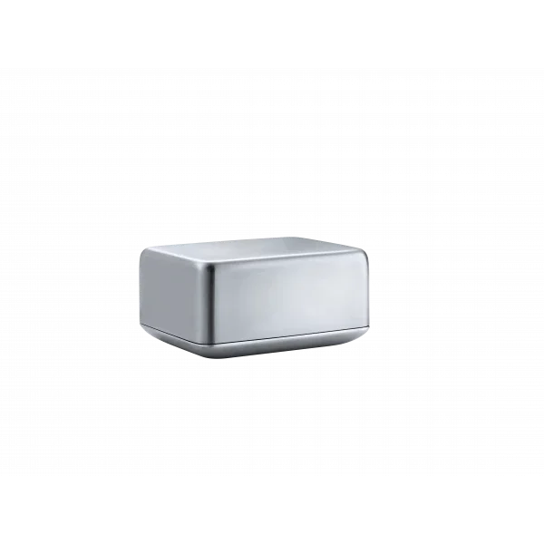 blomus BASIC Butterdose Größe M – Edelstahl matt & poliert