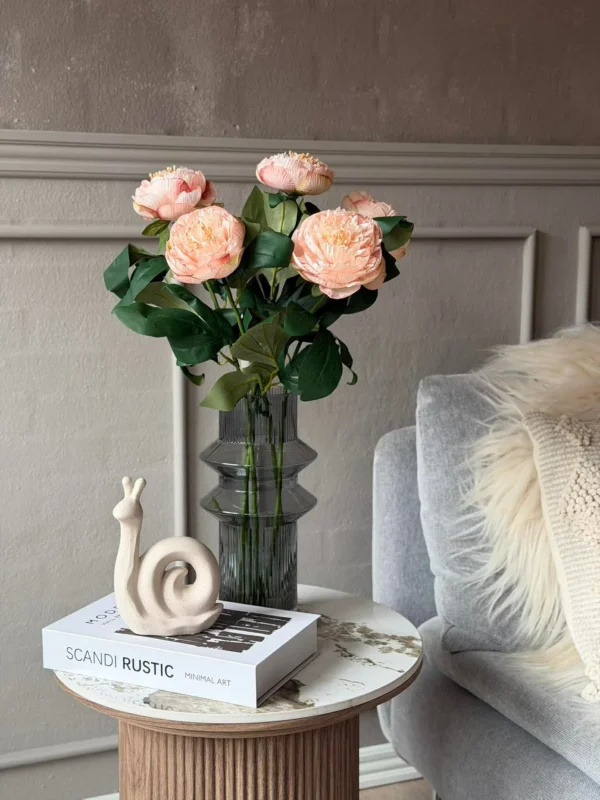 Blume Pfingstrose - Zartes Rosa 70 cm