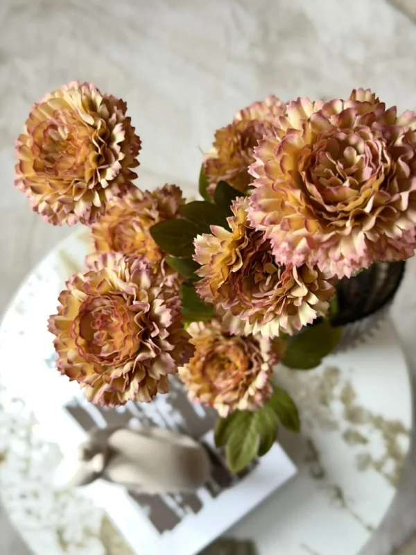 Blumenstängel 70 cm - Gebrannte Farbtöne