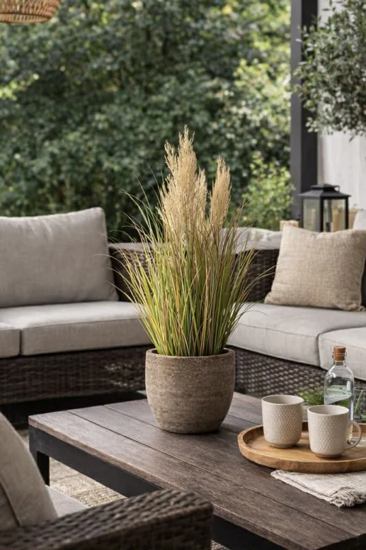 Pampas im Topf für innen und außen - 60 cm