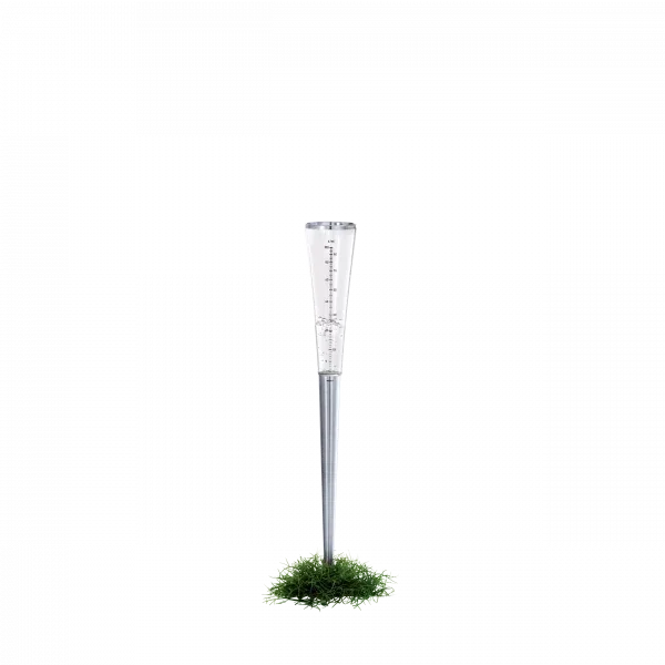 blomus CAMPO Regenmesser – Edelstahl matt & Acrylglas