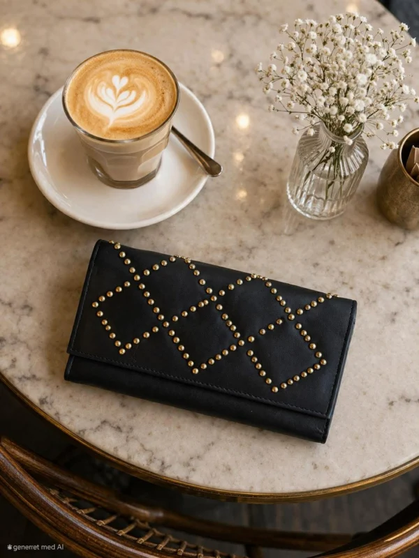 Clutch mit Nieten - LIMA large black