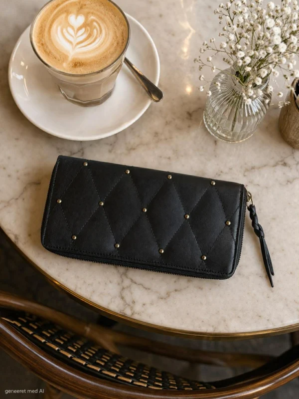Clutch mit Nieten - LIMA Small schwarz