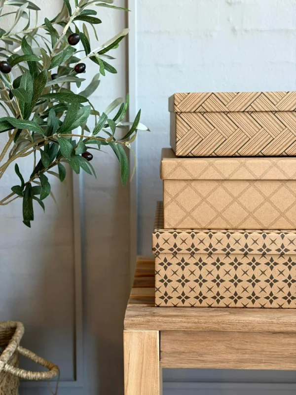 Aufbewahrungsboxen - Set mit 3 Stück