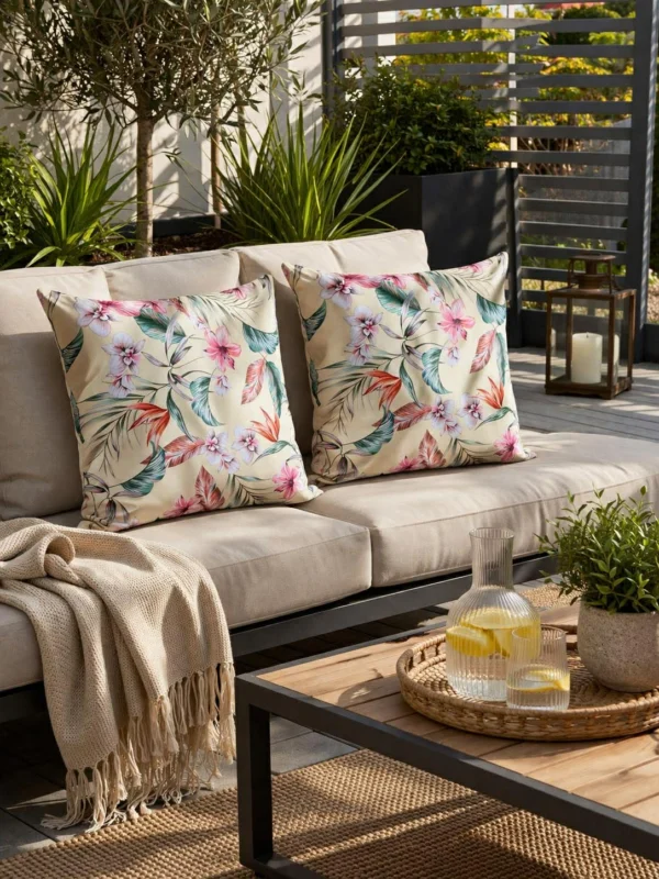 Kissen 45x45 cm - Bloom - Verschiedene Farben