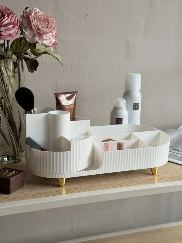 Makeup-Organizer 9 Fächer mit Drehfunktion