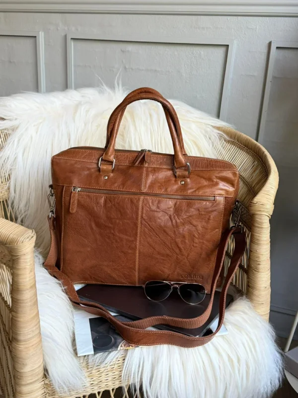 Laptop / Arbeitstasche - New Maisy Cognac