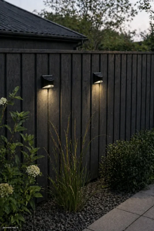 Wandlampe mit Solarzellen – Set mit 2 Stk.