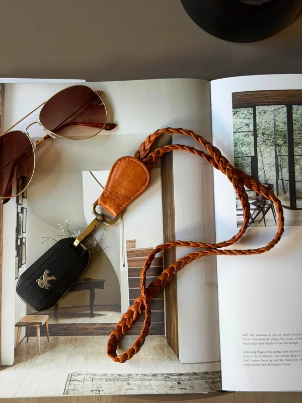 Schlüsselband - MIKO cognac washed