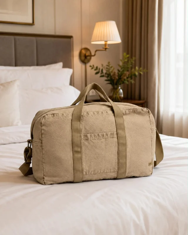 Wochenendtasche Toledo cotton - Sand