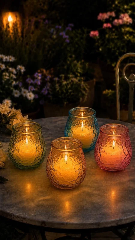 Stearinkerze CITRONELLA – Color Mix