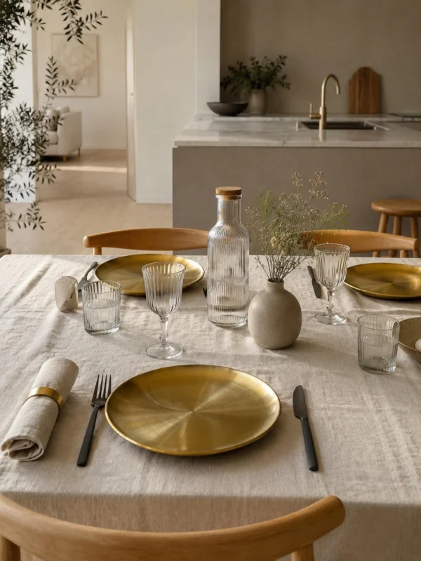 Teller Golden – Rostfreier Stahl