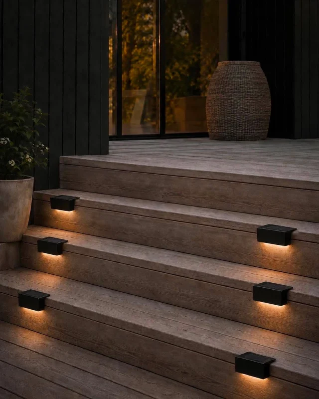 Treppenlicht mit Solar - 2 Stk.