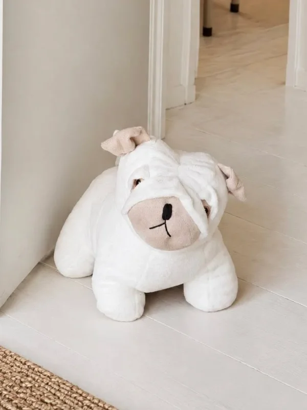 Türstopper Französische Bulldogge - White