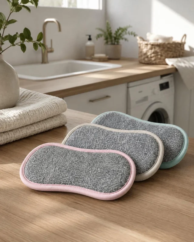 Mikrofaserspülschwämme - Packung mit 3 Stück