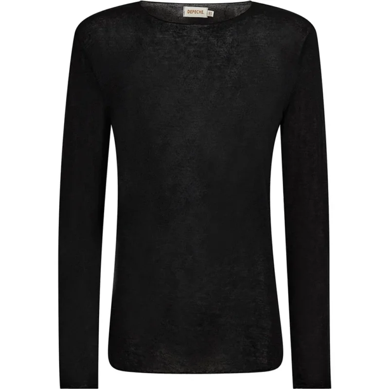 Bluse Drew Cashmere Mix - Black