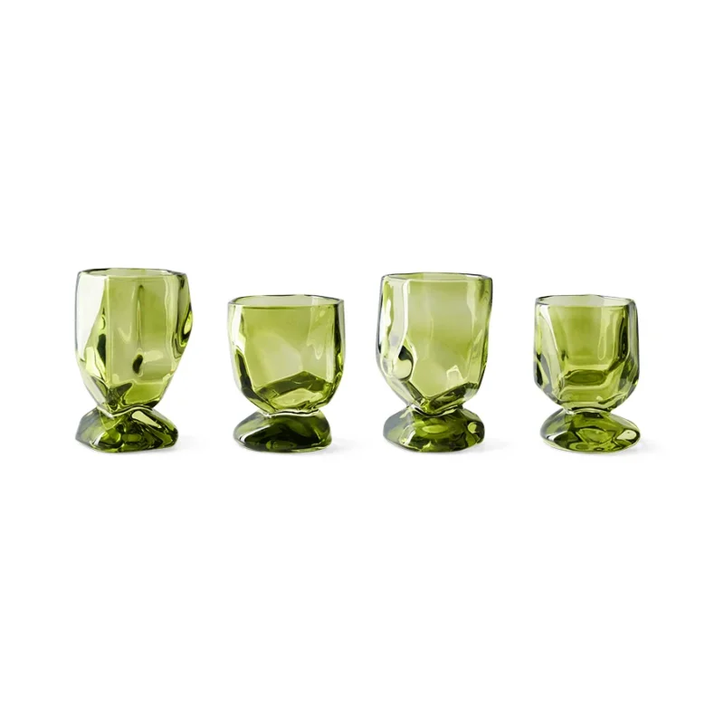 HKliving by Nienke Sikkema Gläser 4er-Set – Handgemachtes Glas