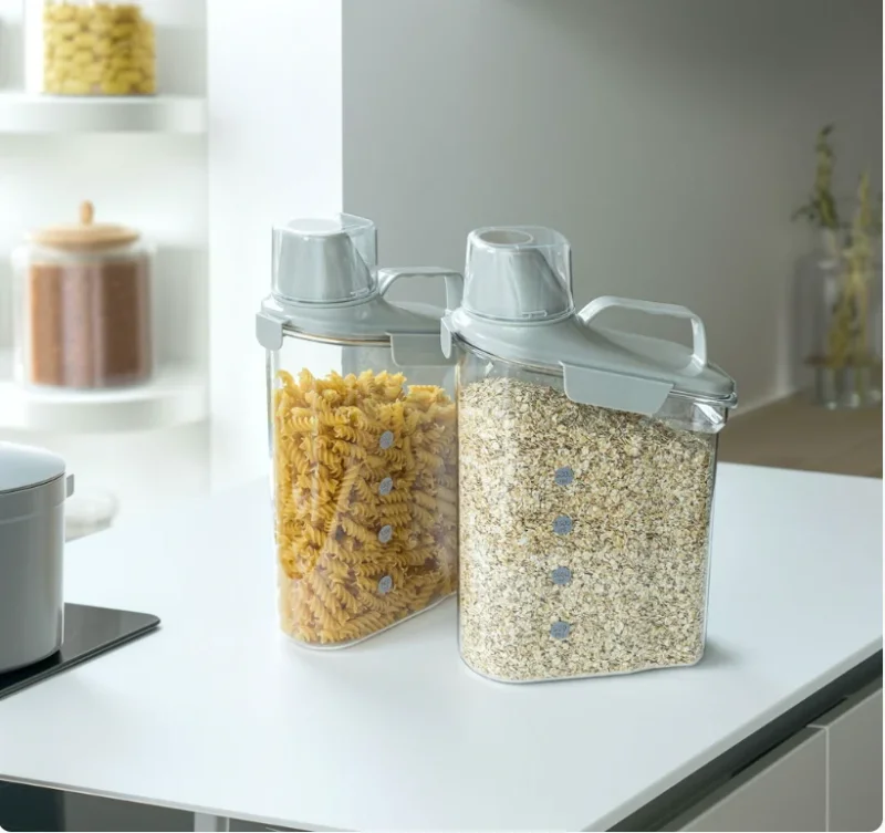 Behälter mit Messbecher - 2er-Pack