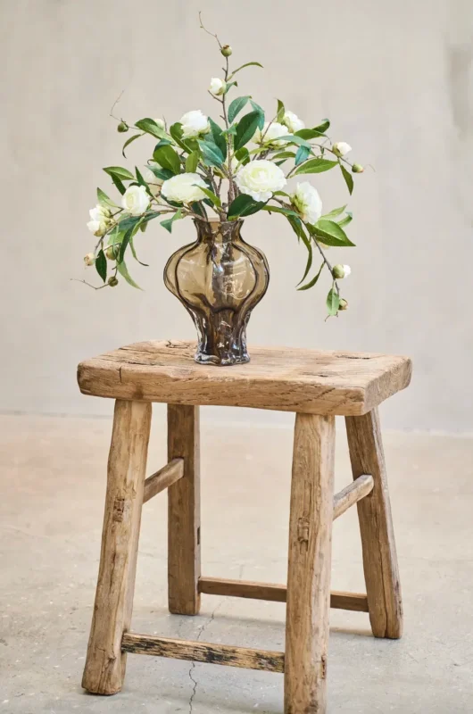 Vase Thelma brown - Mundgeblasen