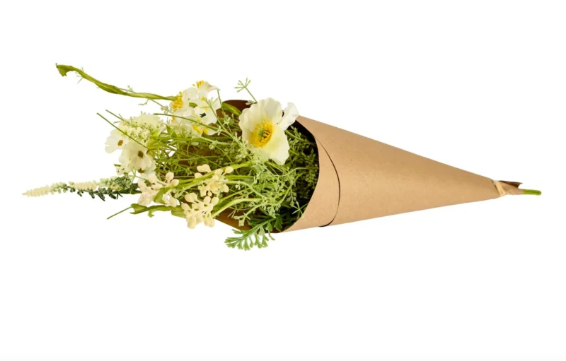 Bouquet WILD FLORA - Creme / Weiß