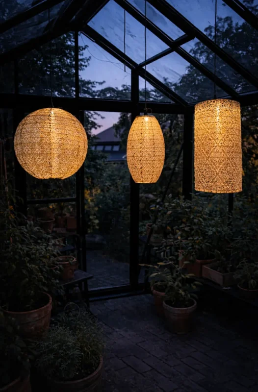 Lichtkugel mit Solarzellen - SUMMER GOLD