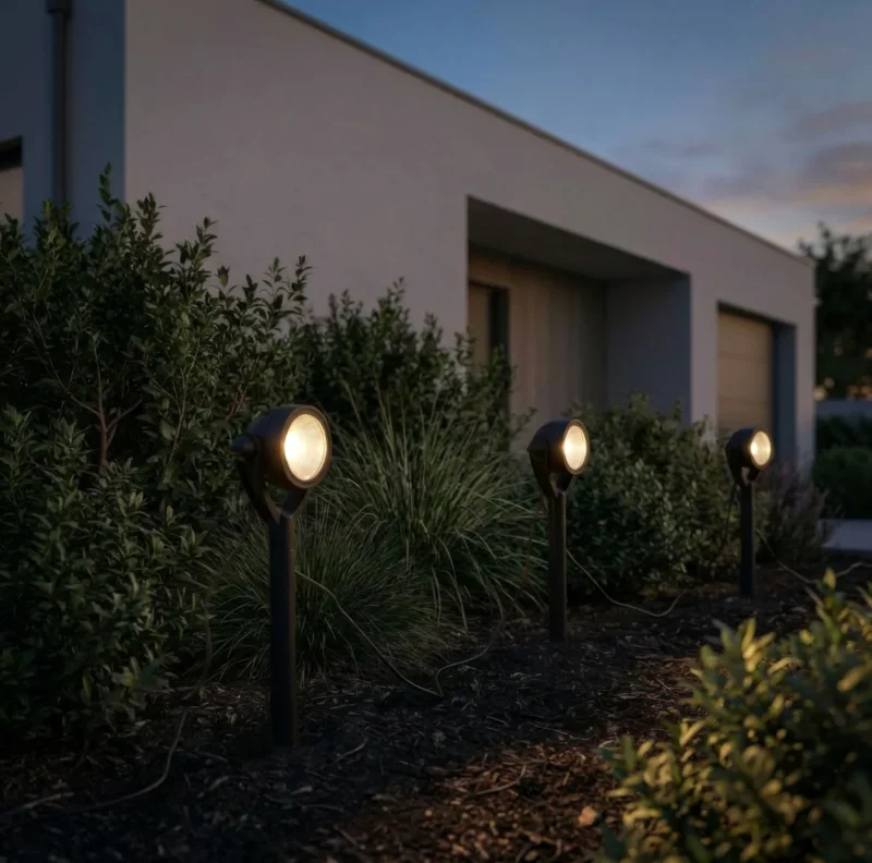 Gartenlampen mit Solar - 3 Stk.