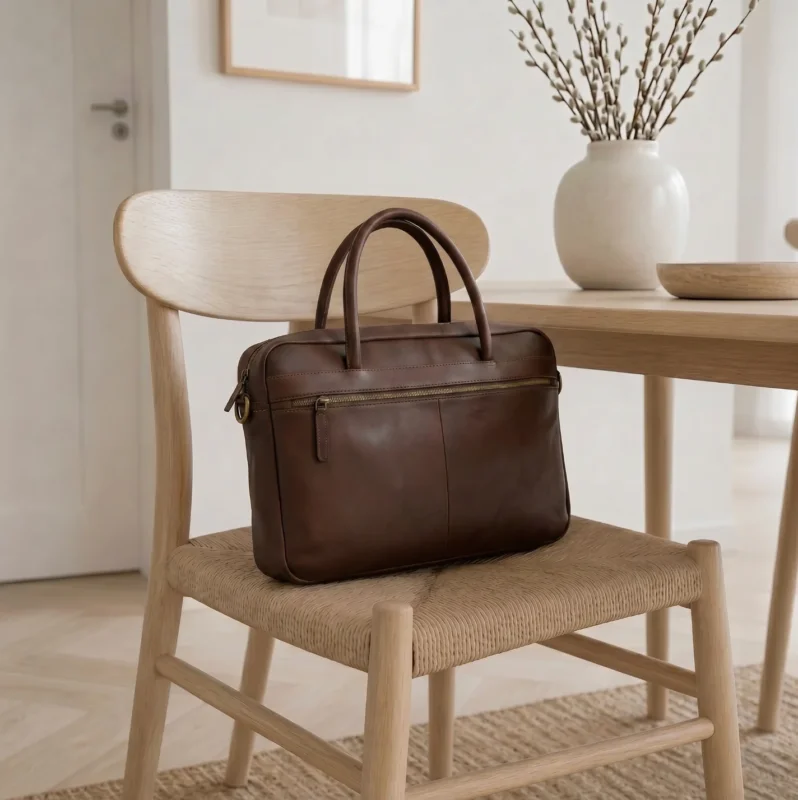 Laptoptasche - Faust dunkelbraun
