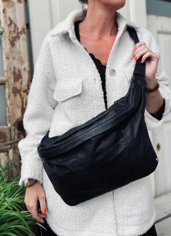 Cool Buffy XL Bumbag i smørblødt læder - VIAMAJA.DK