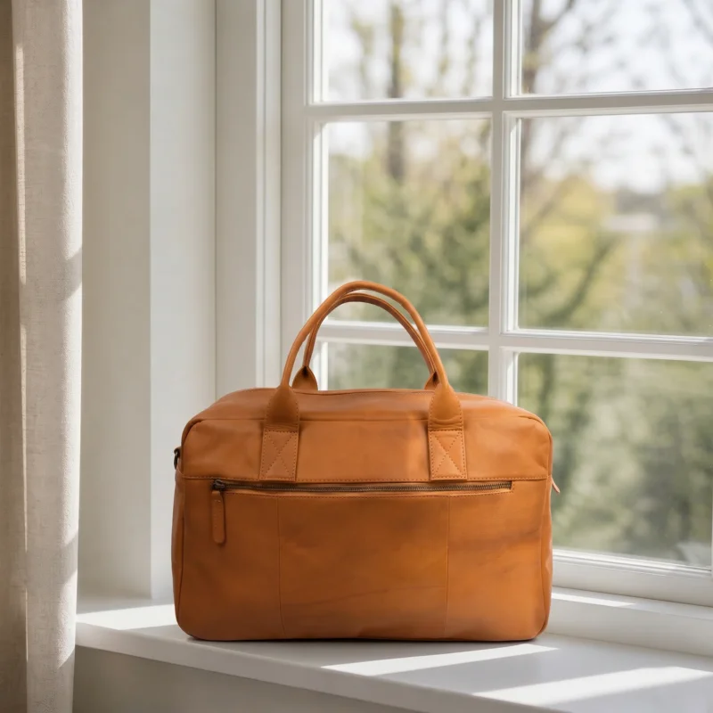 Weekender-Tasche Small Faust - Cognac