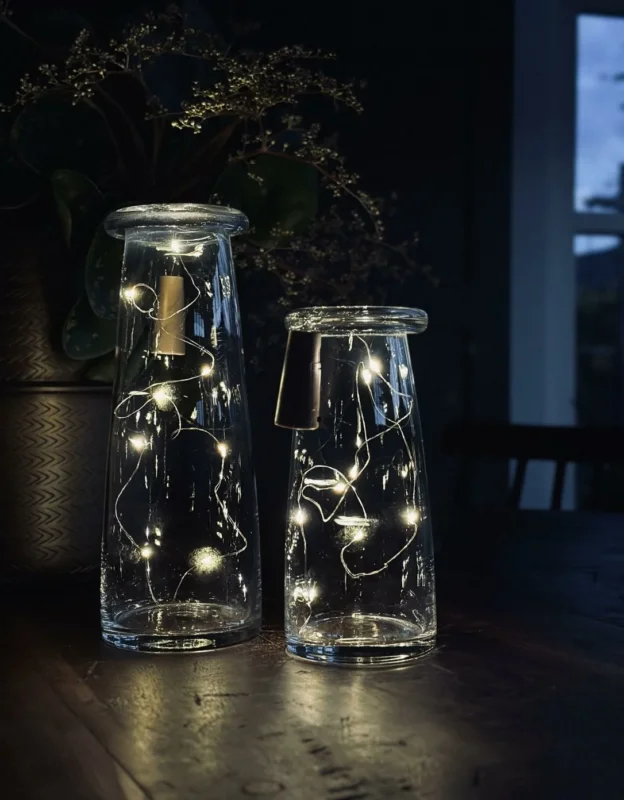 LED Lyskæde med prop (75 cm) - VIAMAJA.DK