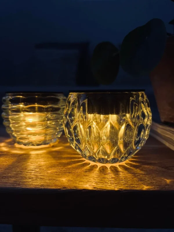 Lysestage med solceller - Udendørs - VIAMAJA.DK